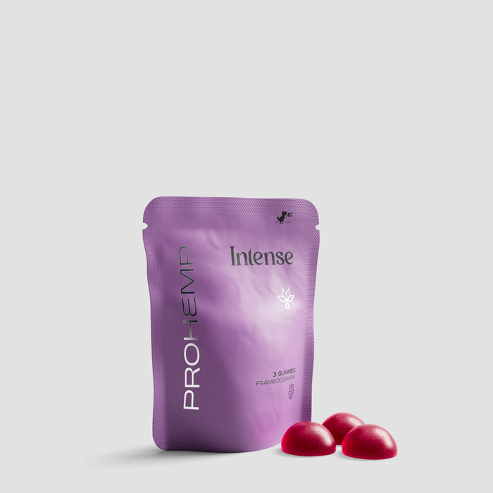 3 x Intense Gummies – Himbeere