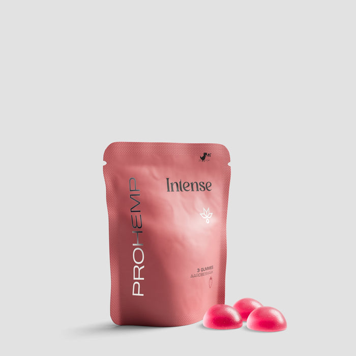 3 x Intense Gummies - Erdbeere