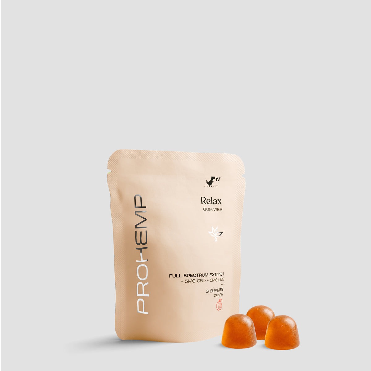3 x Relax Gummies – Pfirsich