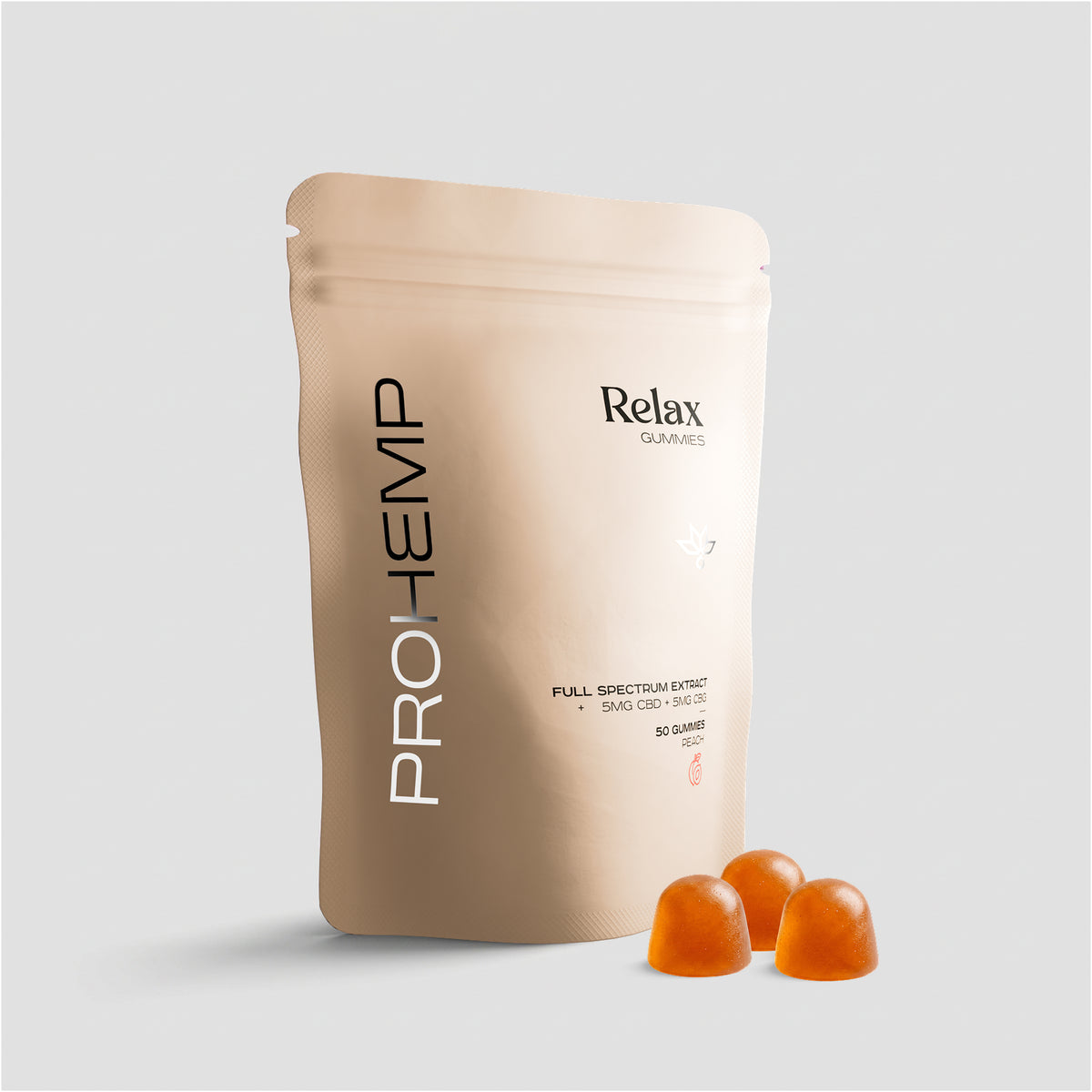 50 x Relax Gummies – Pfirsich