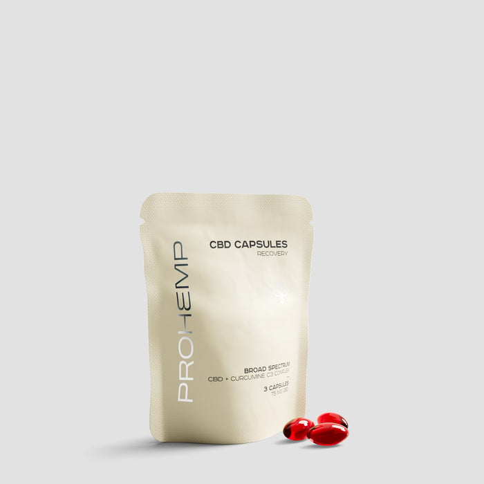 3 x Recovery CBD + Curcumin C3 Kapseln