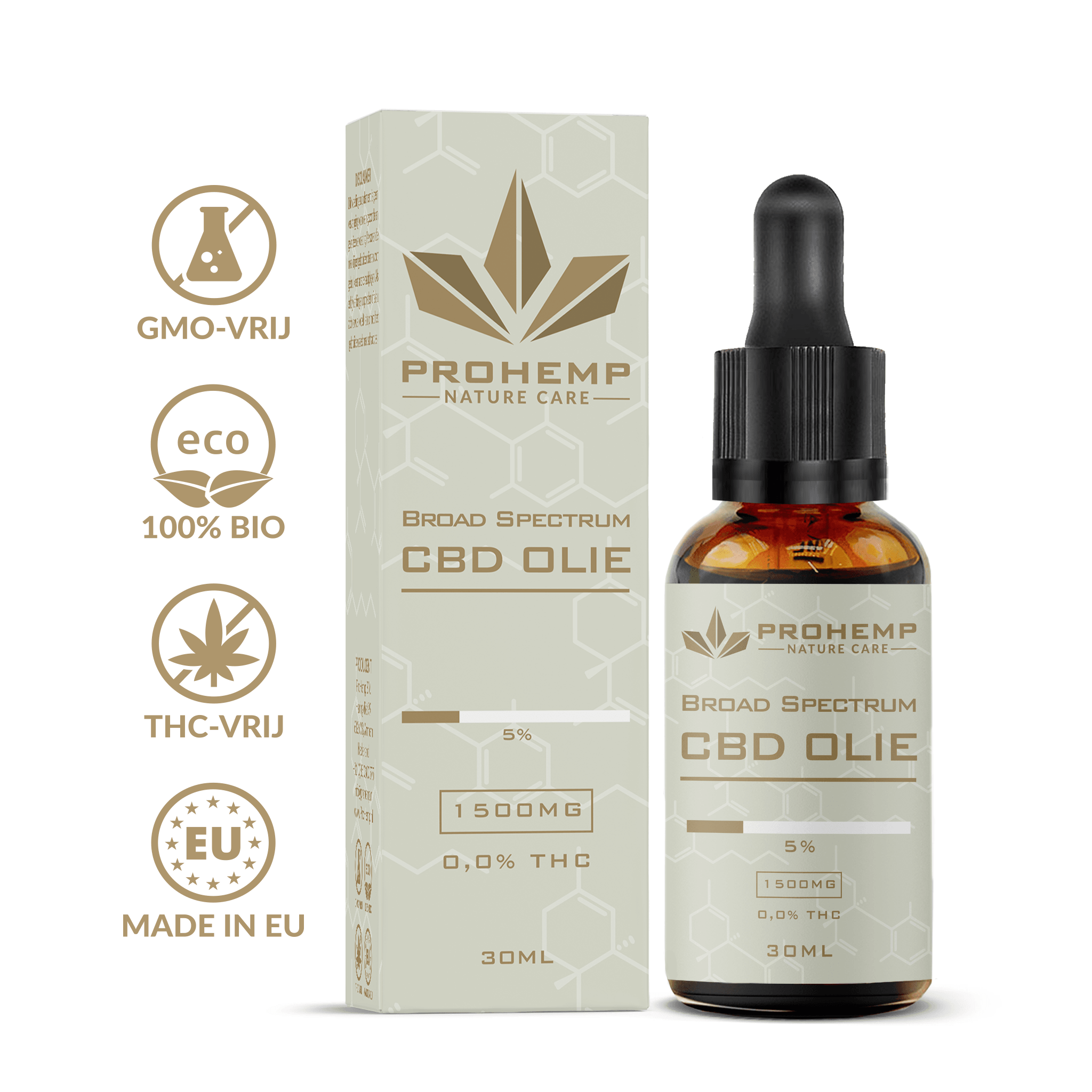 Broad Spectrum CBD-Öl 5% - prohemp.de