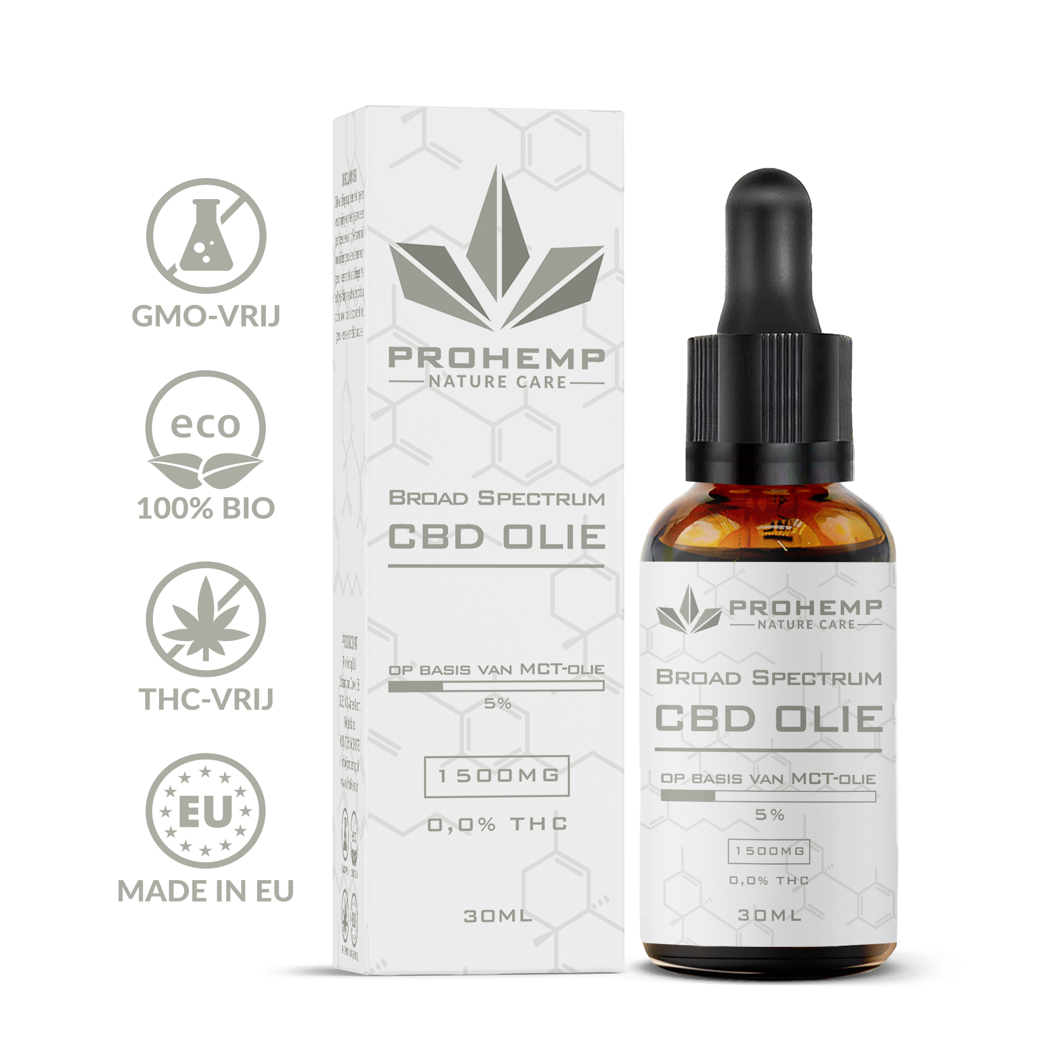 Broad Spectrum CBD-Öl 5% (MCT) - prohemp.de